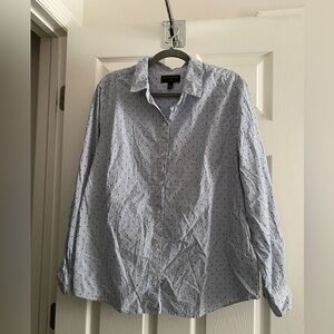 Banana Republic Classic Fit Button Down Top XL